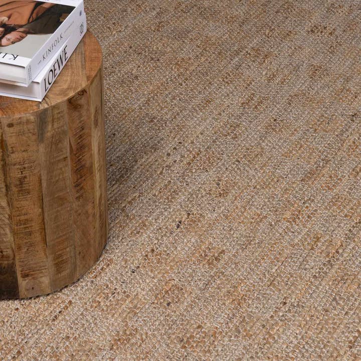 Hauteloom - Wholesale Area Rug - Lonut Checkered Jute Area Rug8