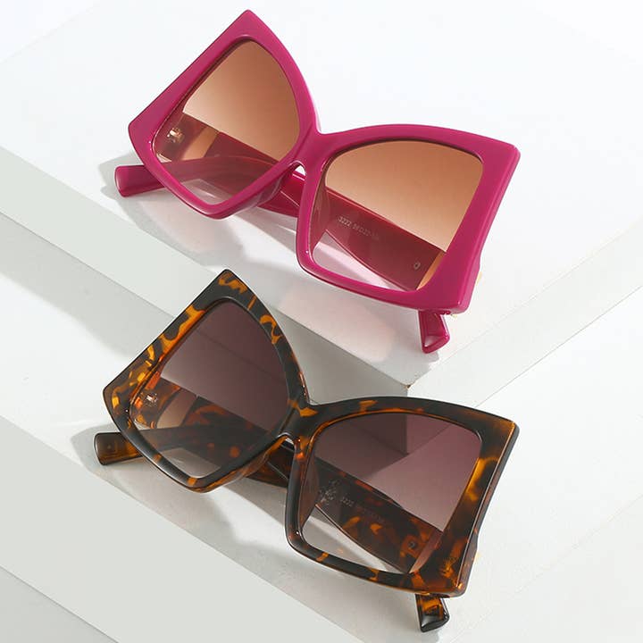 ACCITY - Wholesale Sunglasses - Women's - BOW TIE LARGE FRAME FUNNY FASHION SUNGLASSES WOMEN_CWASG0278