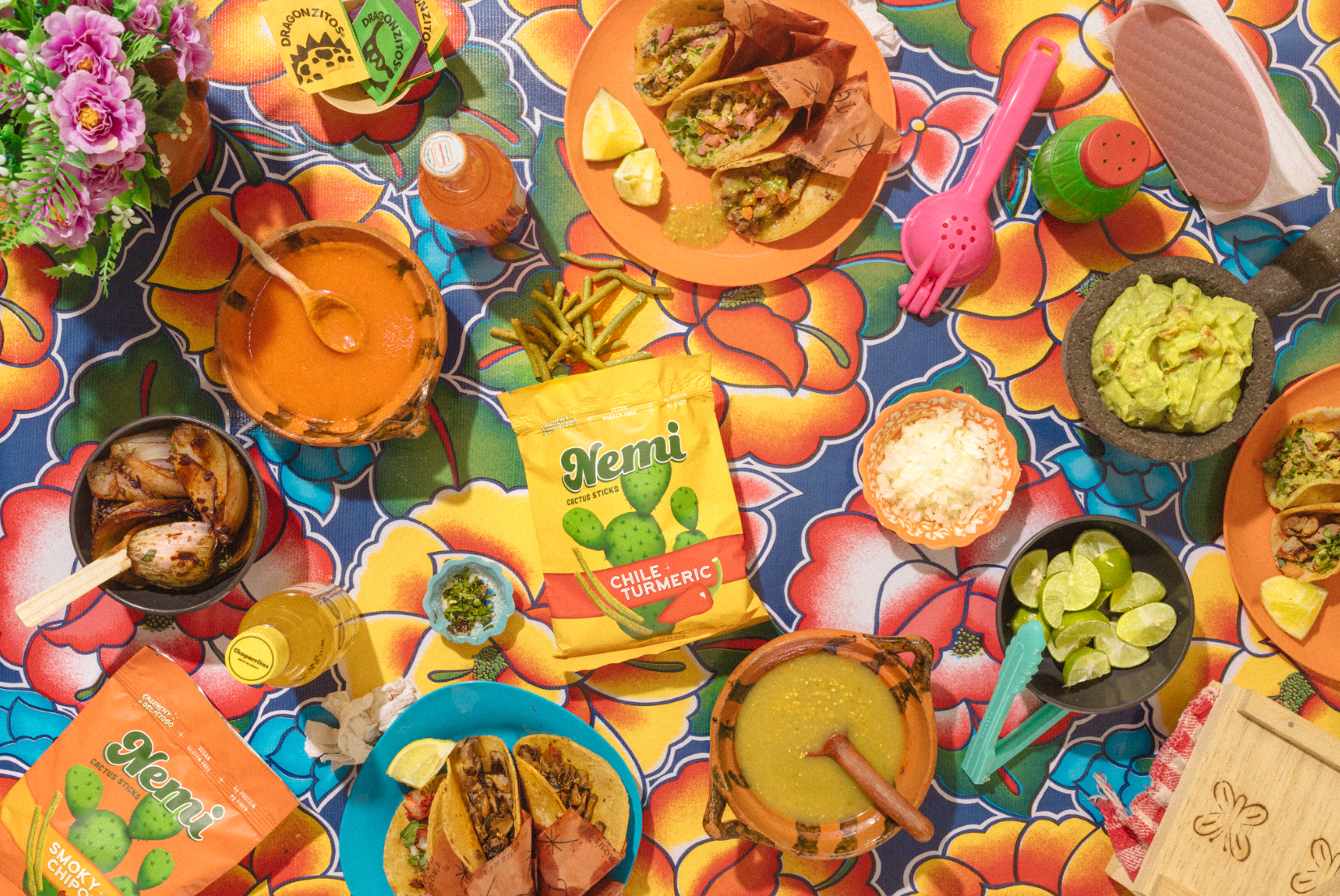 Nemi Snacks - Wholesale Puffed Snack - Fiesta Starter Bundle - Crunchy Nopales Cactus Nemi Snacks1