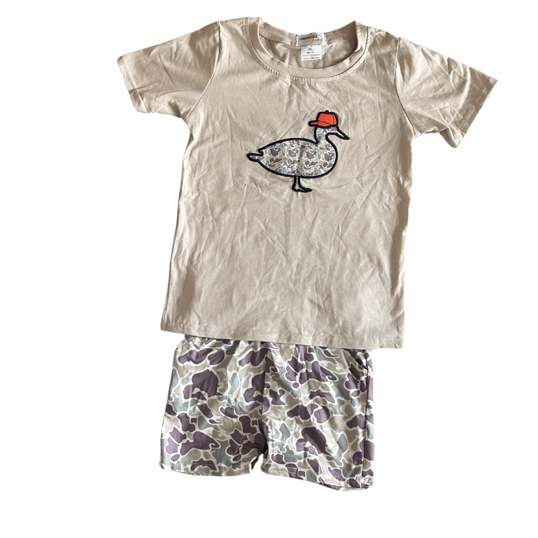 Cowpuncher Babe - Wholesale Top & Short Set - Baby - DUCK HUNTER1