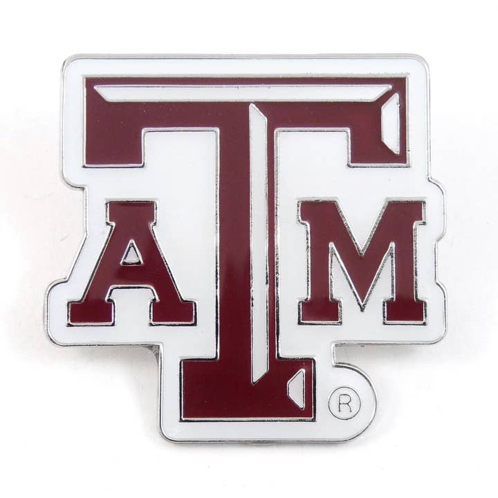 NCAA Texas A&M Aggies Team Logo Pin for wholesale by Aminco USA