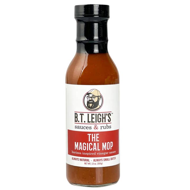 B.T. Leigh's Sauces & Rubs - Wholesale Sauce - The Magical Mop - Harissa Inspired Carolina Vinegar Sauce