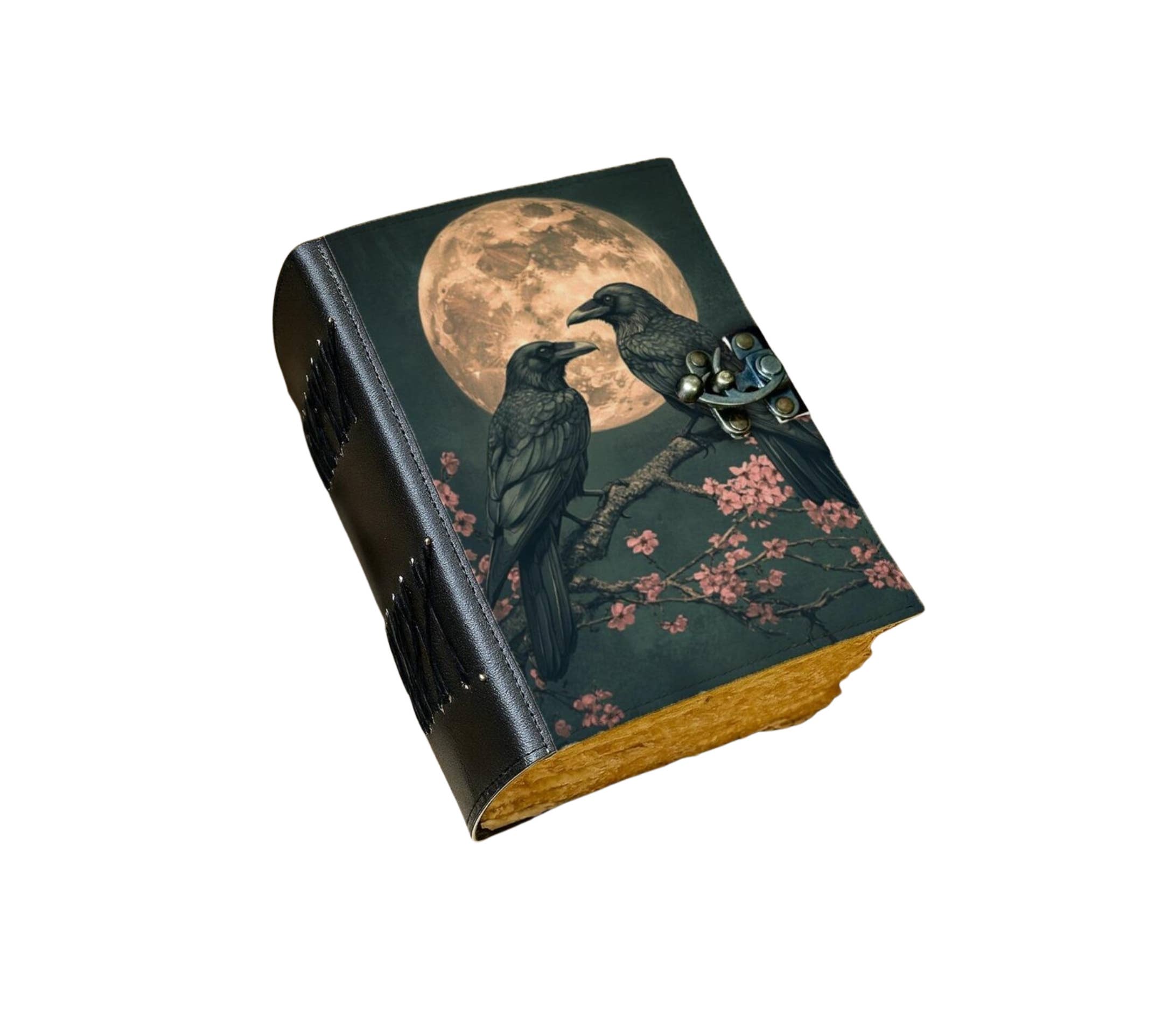 Billion Brothers - Wholesale Journal/Diary - Original Raven Leather Journal Gothic Grimoire Tarot Book2