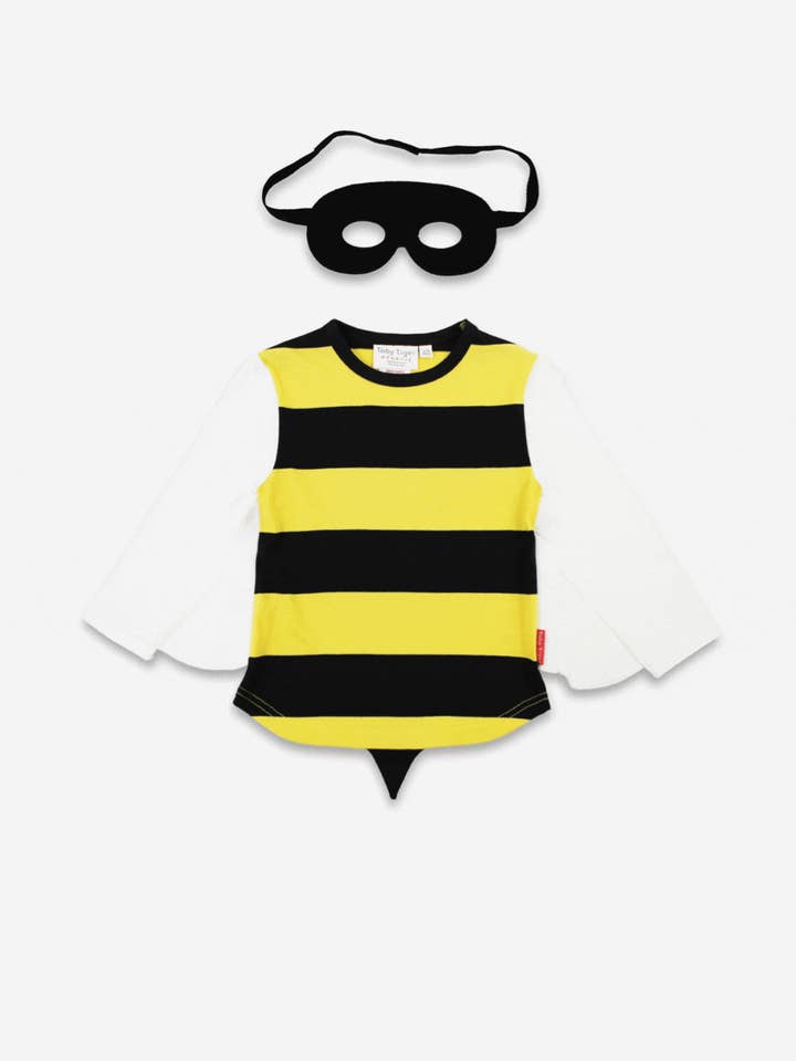 Økologisk bomuldsbørneforklædningssæt, bi for engroshandel hos Toby Tiger GmbH