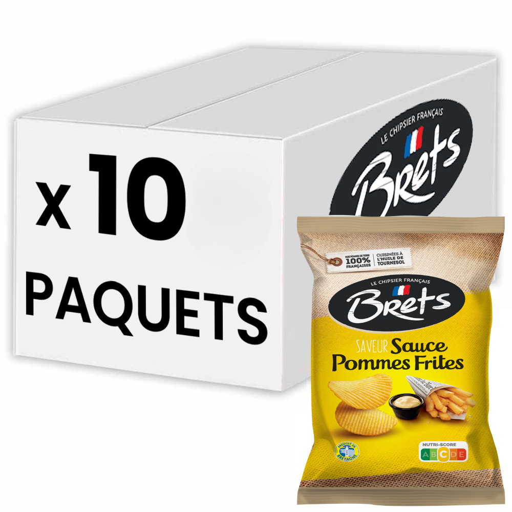 123bonbon – wholesale Crisps – BRET'S French Chips Flavor Sauce Fried Apple1