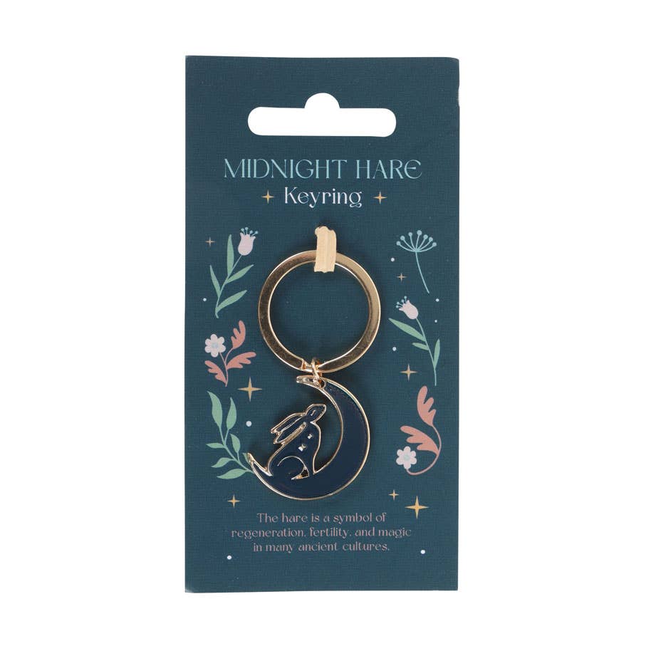 Something Different Wholesale - Wholesale Keychain - Women's - Mystical Midnight Hare Keyring1