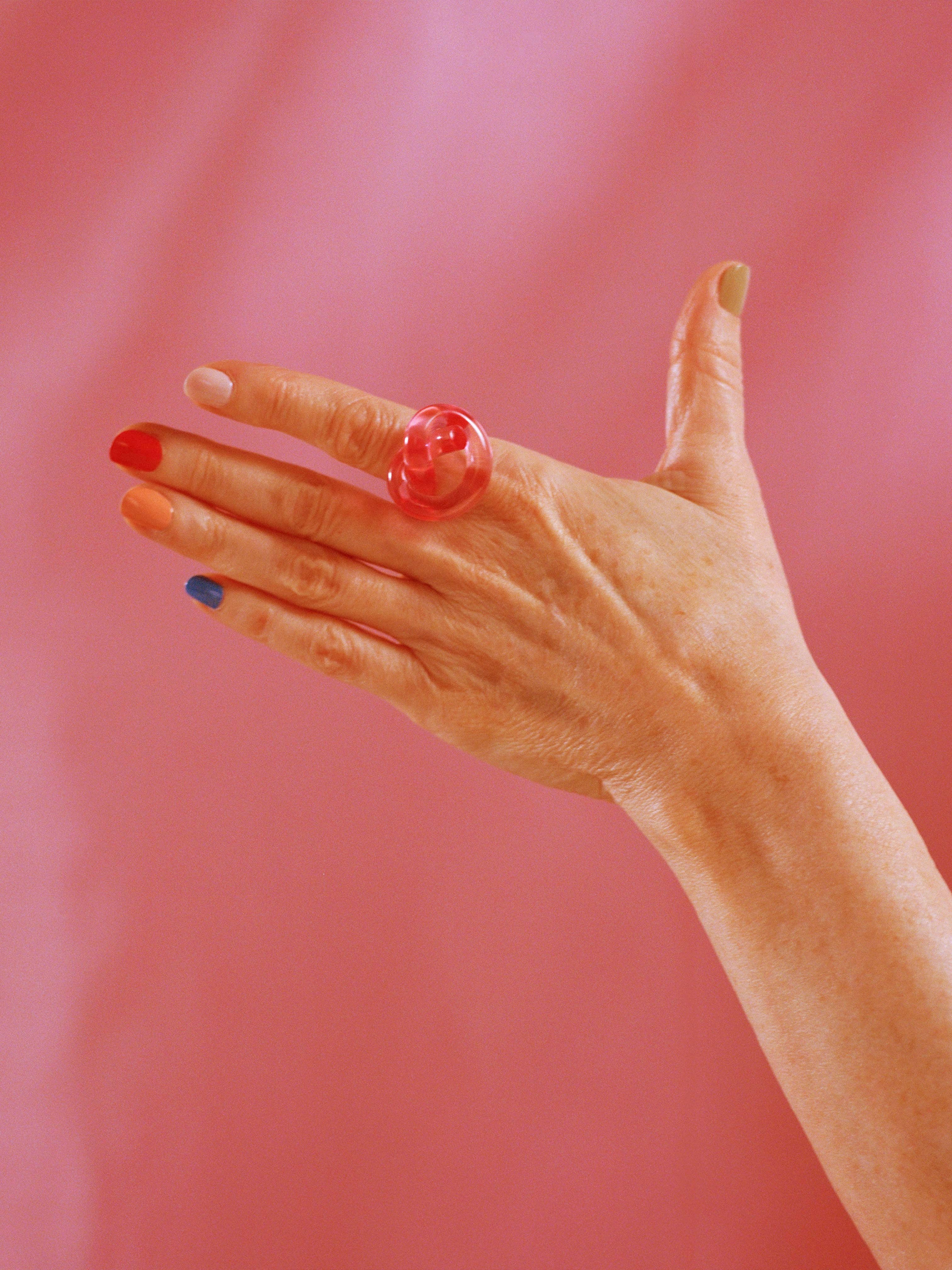 REMOVED BRAND - Wholesale Cocktail/Statement Ring - Pretzel Ring12