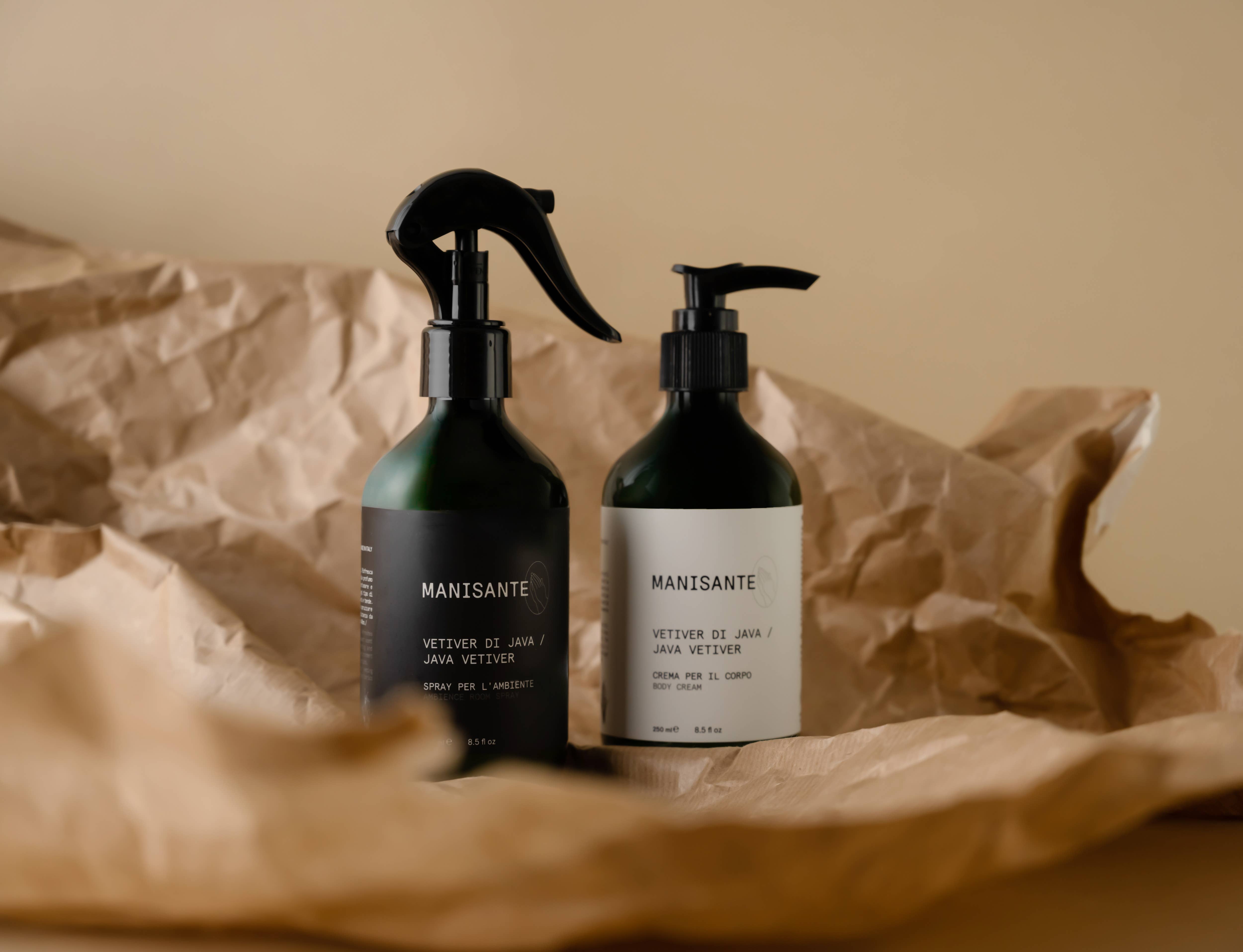 Manisante - Wholesale Room & Linen Spray - Java Vetiver /Spray for the environment, great as a gift idea2