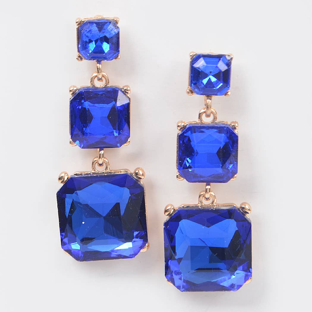 3AM BY H&D ACCESSORIES - Wholesale Dangle Earrings - Rhinestone Dangle Earring0