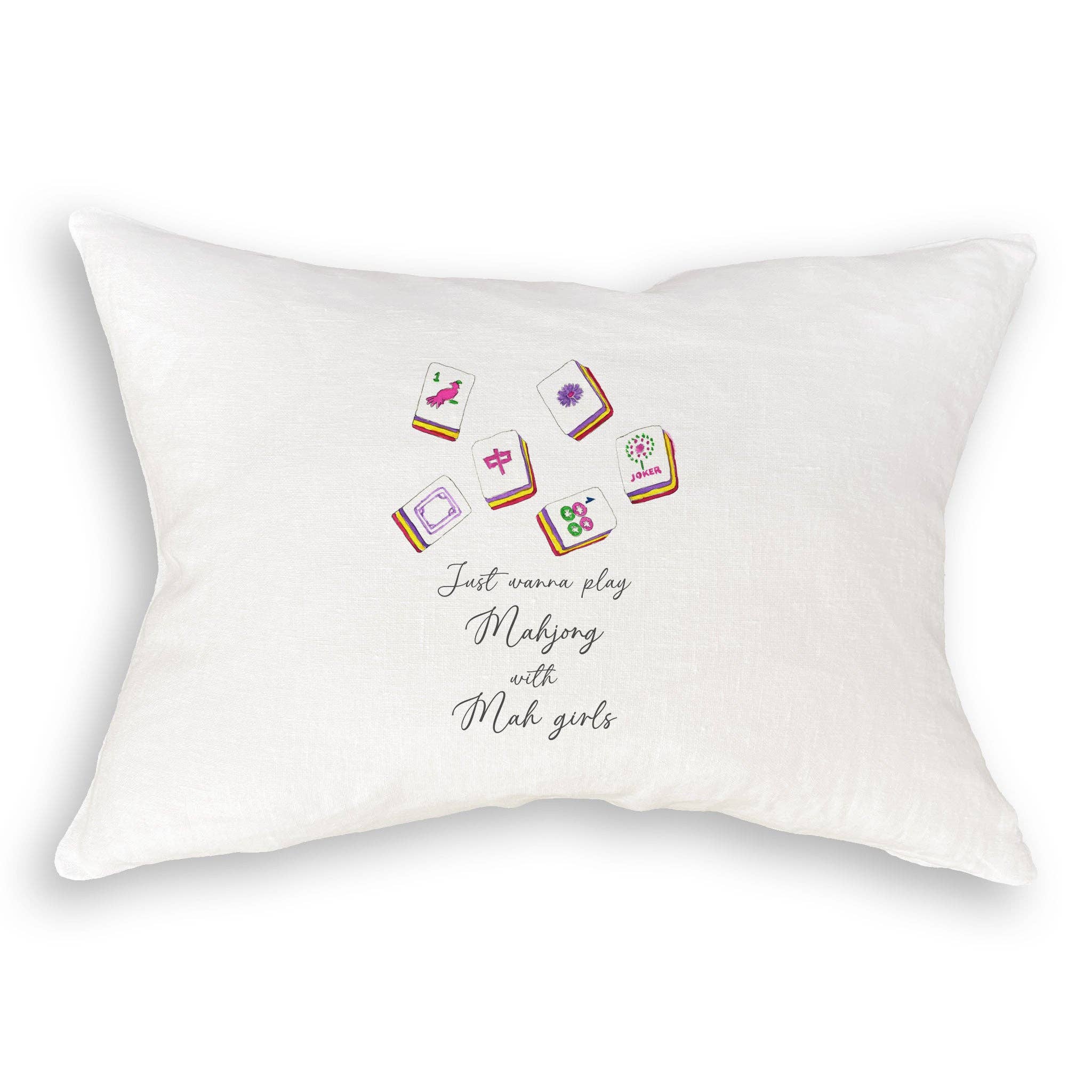 French Graffiti - Wholesale Tea Towel - Mahjong with Mah Girls9