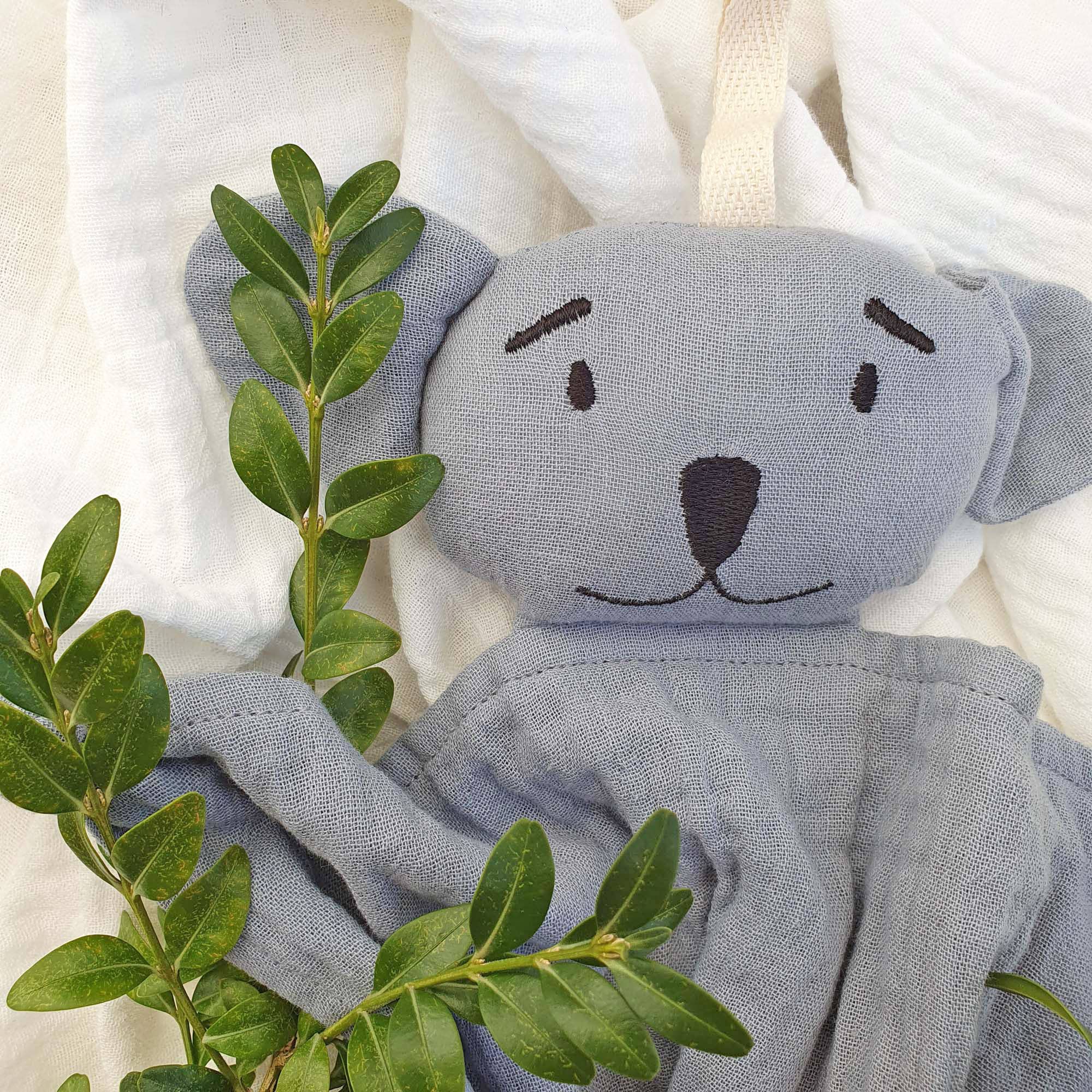 Summerville organic - Wholesale Security/Cuddle Blanket - Baby - Organic Cuddly Koala Tradewinds1