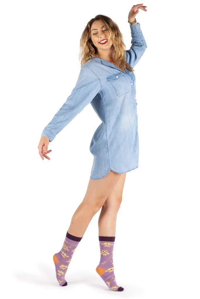 Uptown Sox - Wholesale Socks - Women's - I’m a Hoot Socks - S/M (Women)1