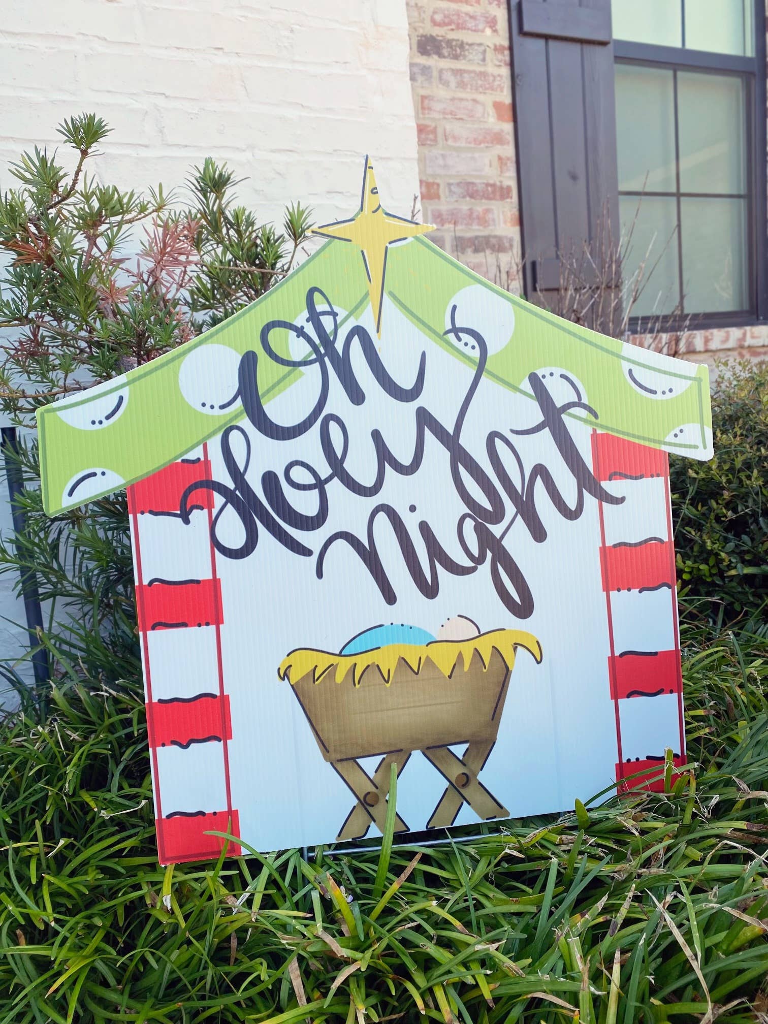 Lovely Reese - Wholesale Outdoor Sign - Oh Holy Night
