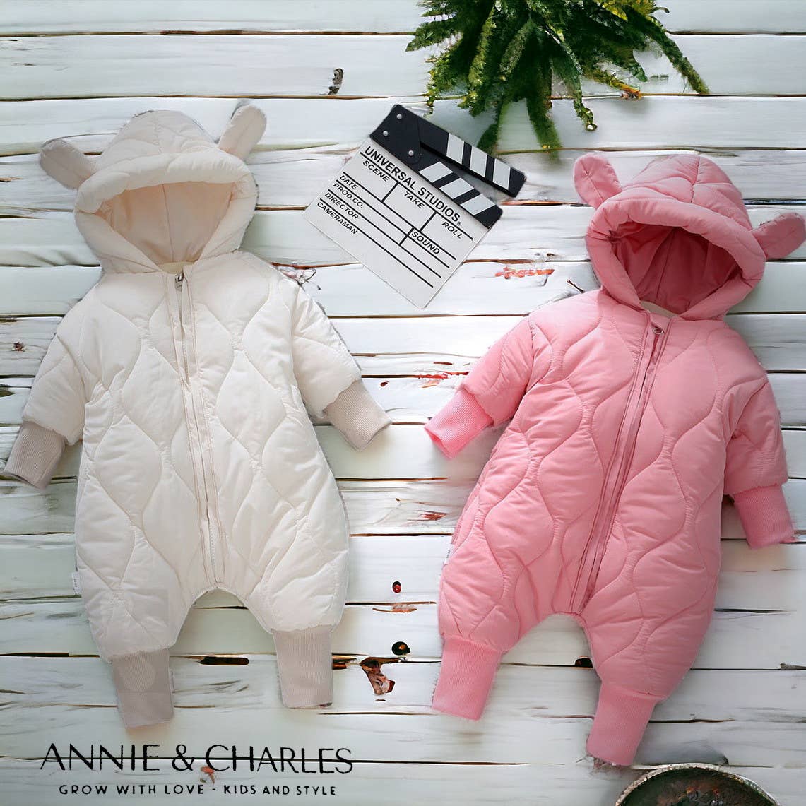 Annie & Charles - Wholesale Jumpsuit - Baby - Annie & Charles® warm winter jumpsuit1