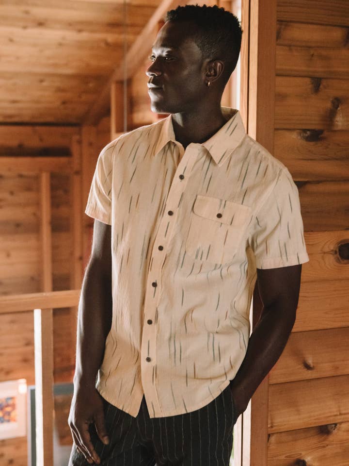 Marten Shirt / Lantern Ikat for wholesale on Faire