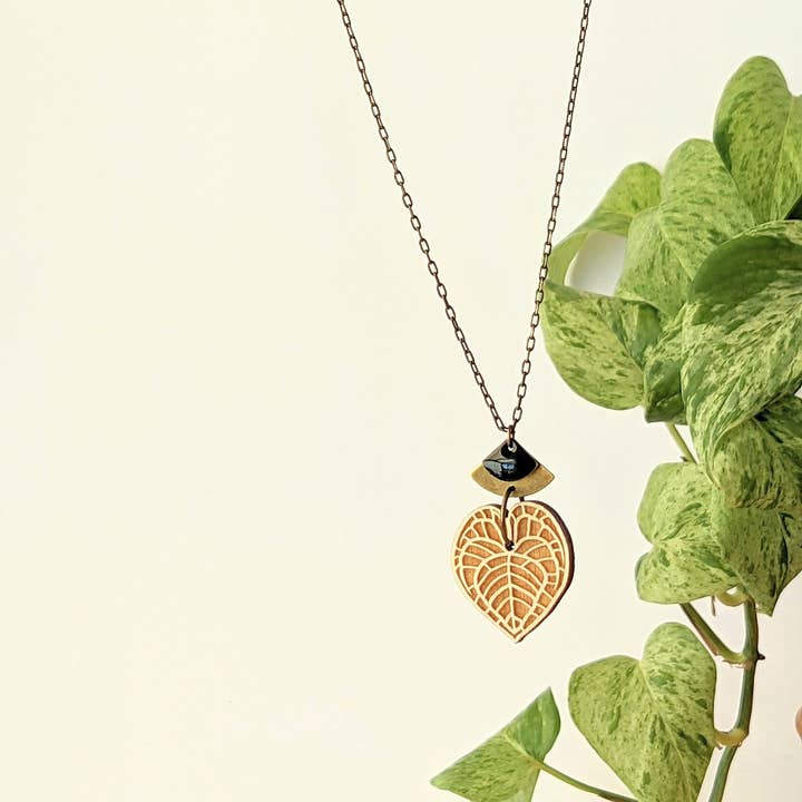 CAMBIFOLIA - Vendita all'ingrosso Collana con ciondolo/pendaglio - Collana con pendente Clarinervium2