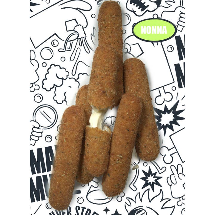 Mad Mutz - Wholesale Cheese - MadMutz® Mozzarella Sticks (12 selected 5 Packs)