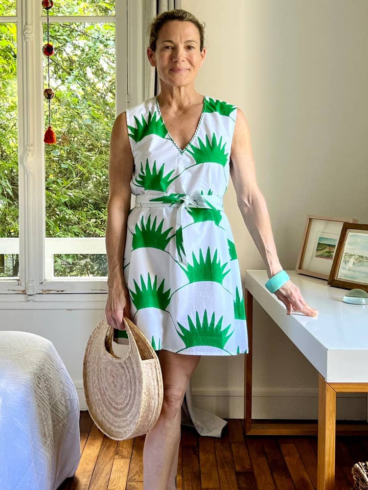 Green Sea Turtle Sleeveless Shift for wholesale by Beastly Threads