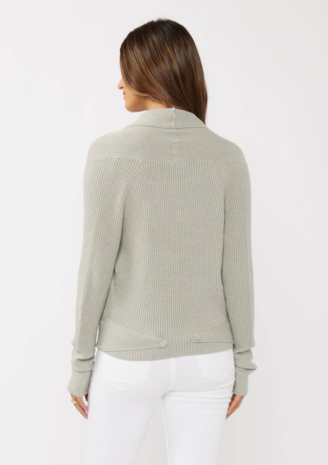 Lovestitch - Wholesale Cardigan - Women's - Waffle Knit Long Sleeve Tie Front Cardigan34