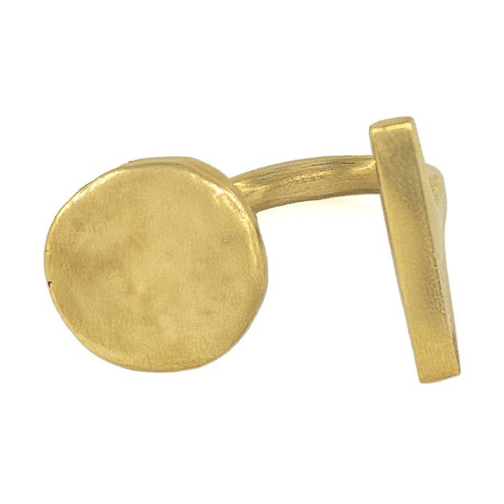 Aje Open Circle Bar Ring for Women - Adjustable Brass Ring for wholesale by Ecodunia