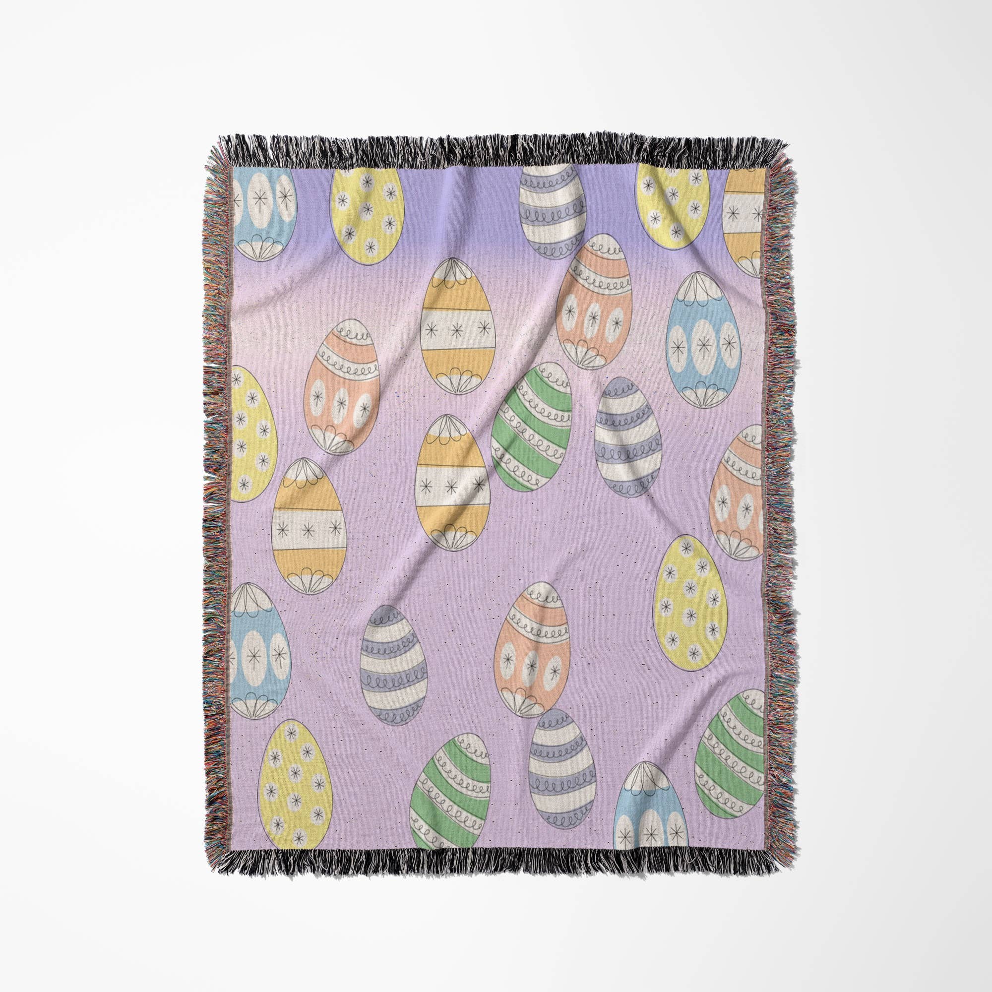 3dRose - Wholesale Throw Blanket - 3dRose, Easter Eggs, Blanket0