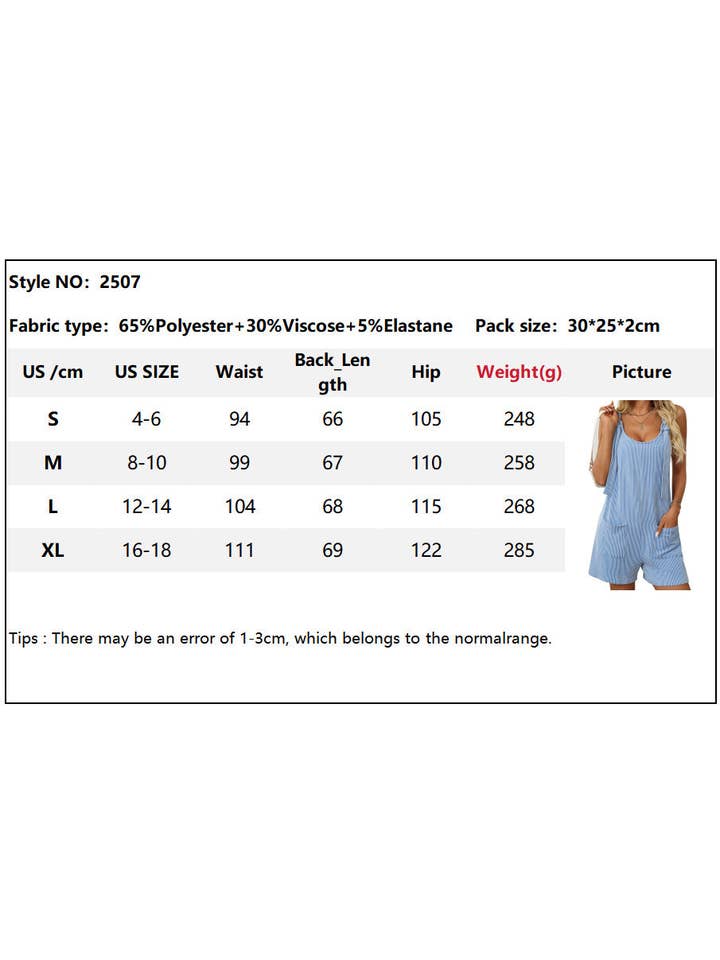 Lovesoft - Wholesale Romper - Women's - Rompers Overalls Knot Strap Shorts Jumpsuit22
