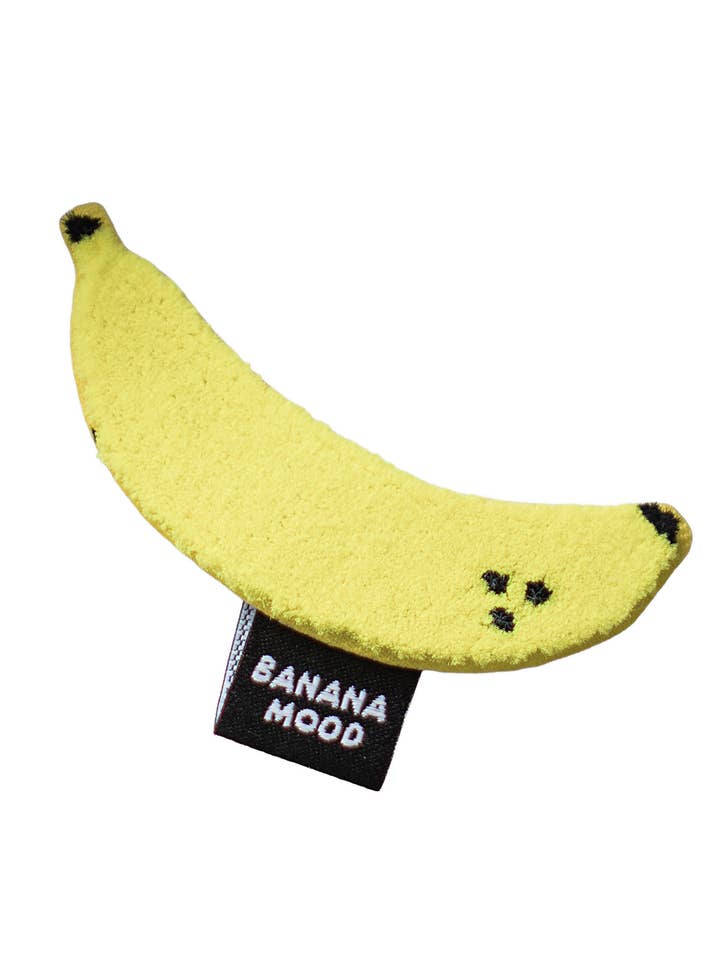Fluff Patch - Banana incl. Web label *iron-on* for wholesale by Paul und Clara