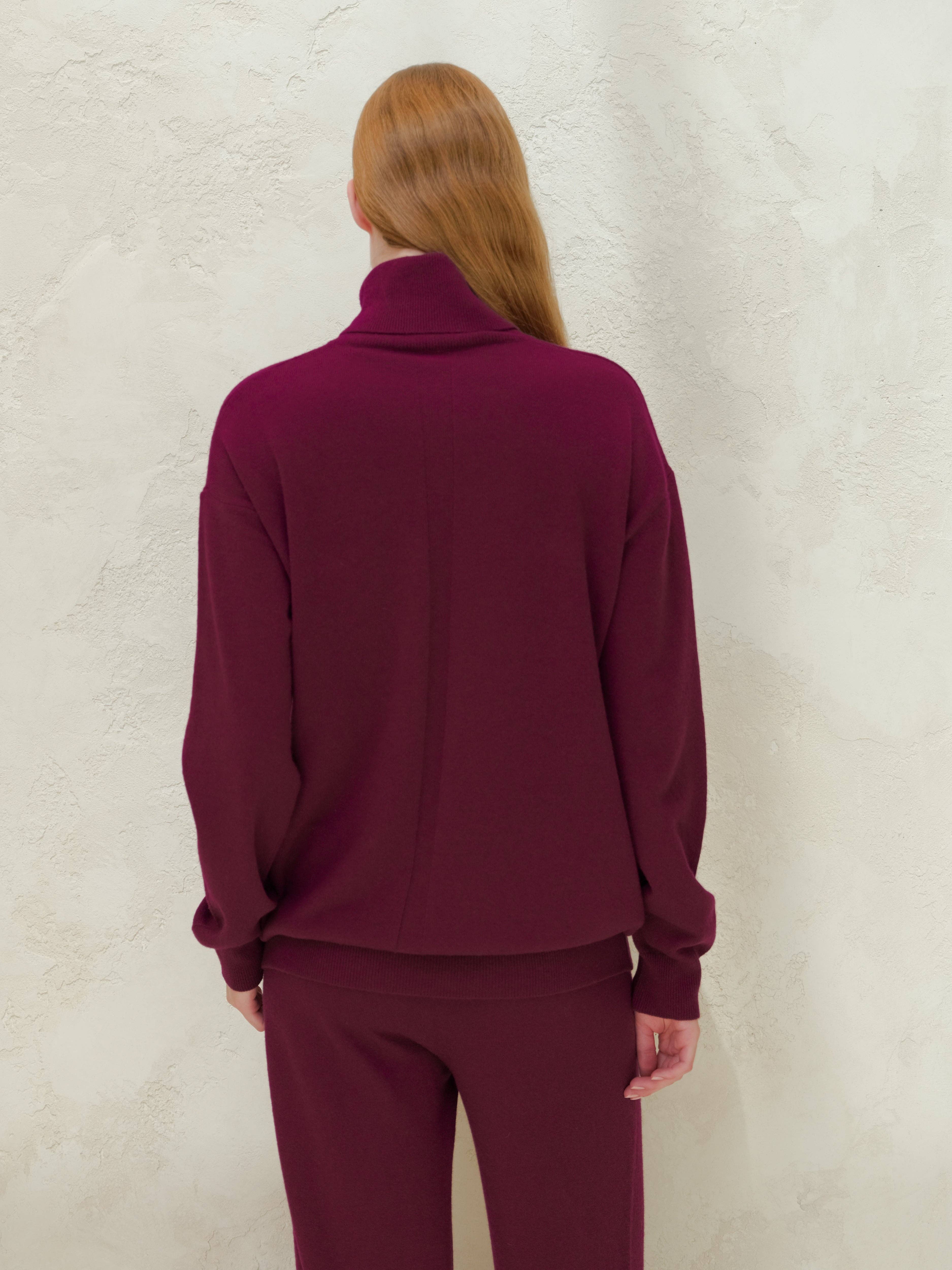 Lèmme - Wholesale Knit Sweater - Women's - Cashmere Mix Classic Turtleneck Sweater7