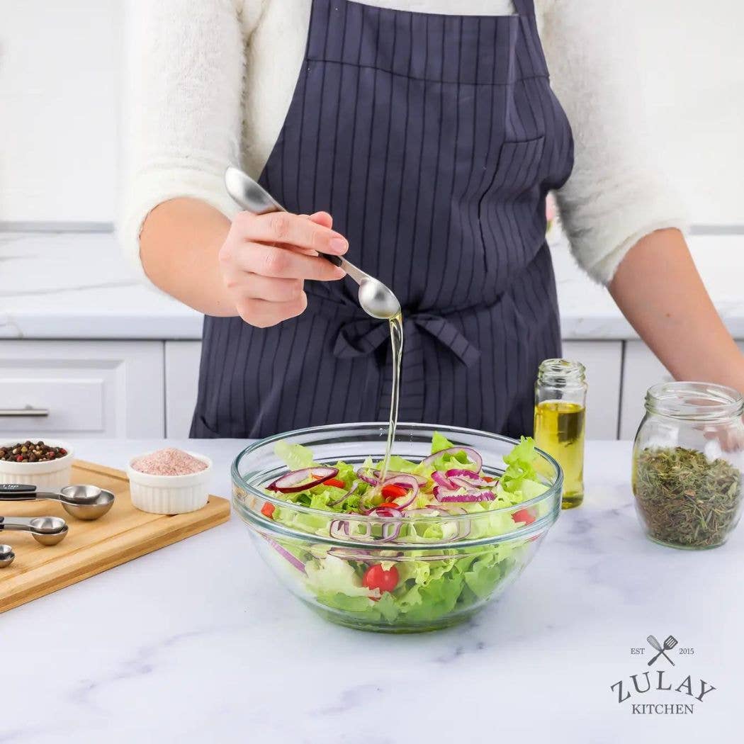 Zulay Kitchen – wholesale Måttsked – Stapelbara magnetiska skedar Set med 86