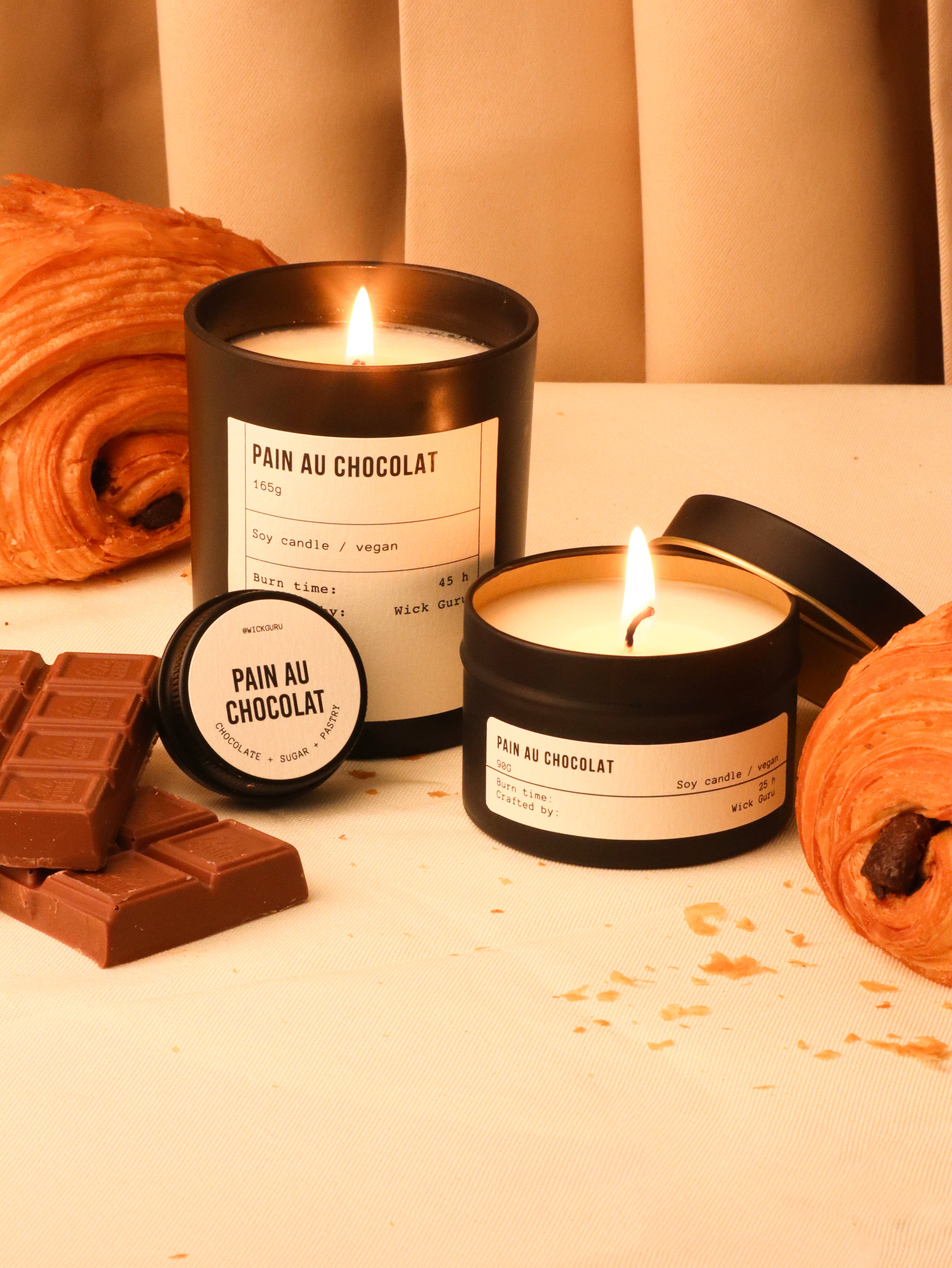 Wick Guru - Wholesale Jar/Filled Candle - Pain Au Chocolat Candle | Gift for Fiancé | Chocolate Gift4