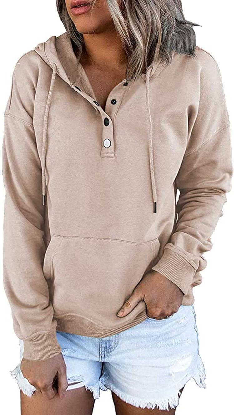 Masyal - Wholesale Hoodie - Dames - Casual sweatshirt met lange mouwen, capuchon en trekkoord3