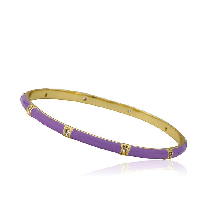 Stackable Stunners Enamel Bangle for wholesale by Little Miss Twin Stars