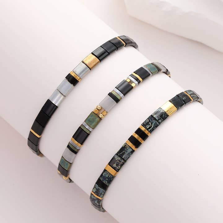 Koss Design - Wholesale Beaded Bracelet - Parure Iconic - Bracelets de perles