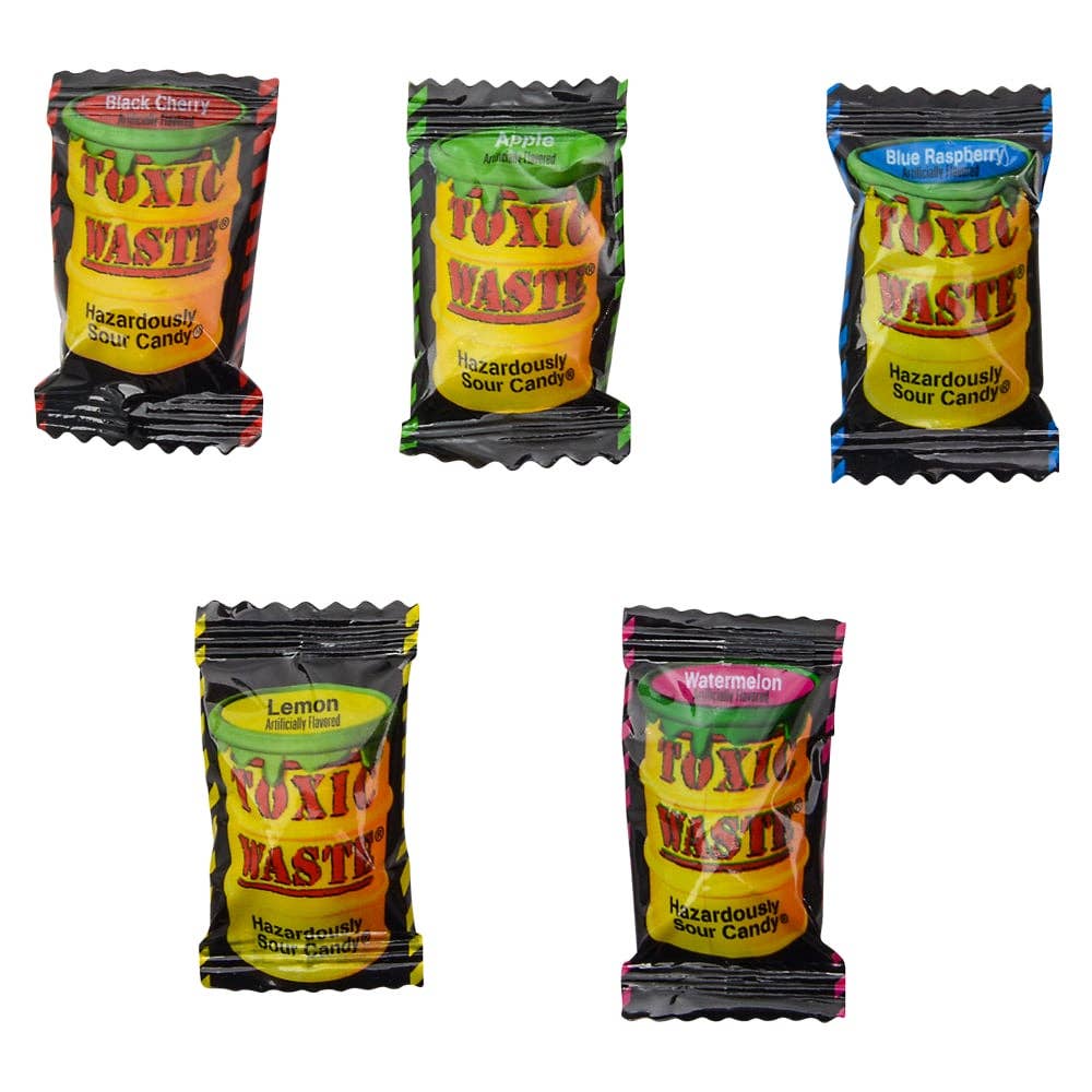 La Luna Bella - Toys - Wholesale Hard Candy - TOXIC WASTE ASSORTED SOUR CANDY BULK  - LLB Candy2