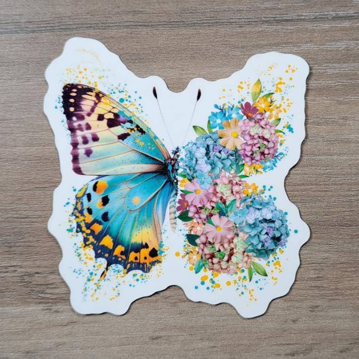 Floral Butterfly Diecut for wholesale by Designs by Mel & Co