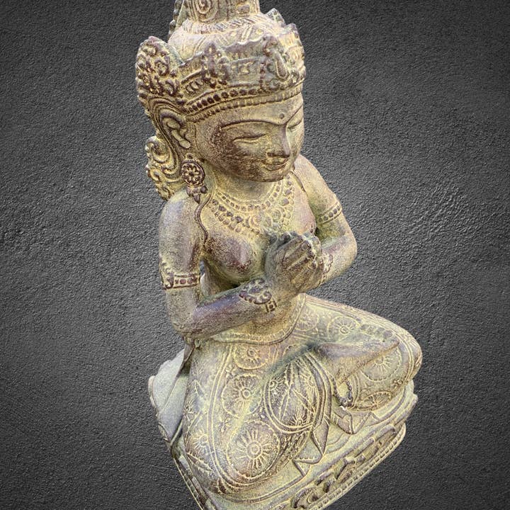Batik Indah – wholesale Decorative figurine – Stone Dewi Tara Princess - 40cm2