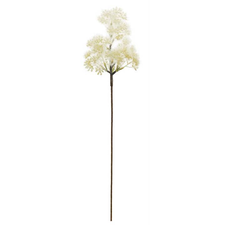 Select Artificials, Inc. - Wholesale Artificial Flowers - Field Plume Spray, 21", Cream/Beige