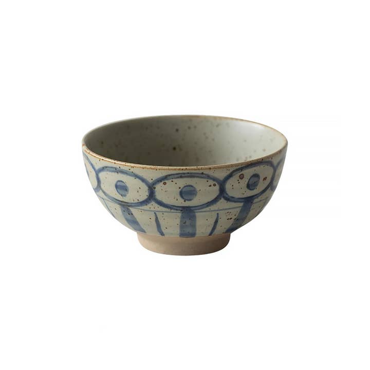 MinoCraft - Wholesale Bowl - Raw stoneware bowl hand-decorated2