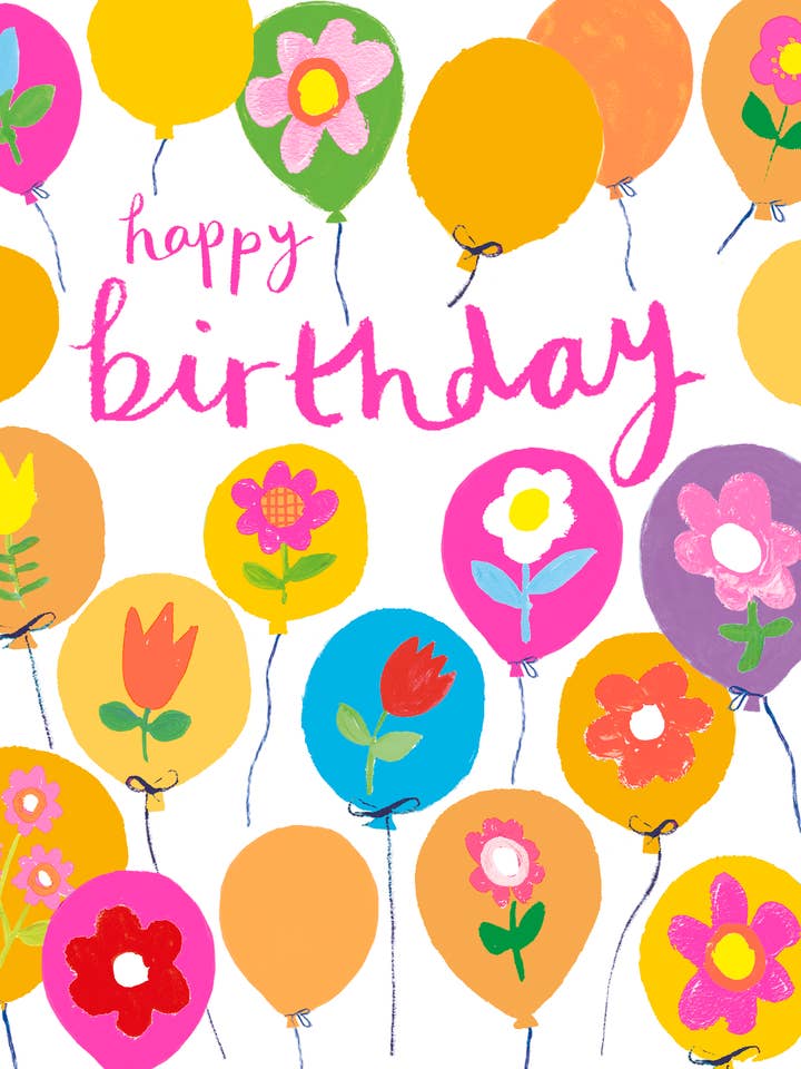 BALÕES DE FLORES DE ANIVERSÁRIO por atacado de Paper Salad