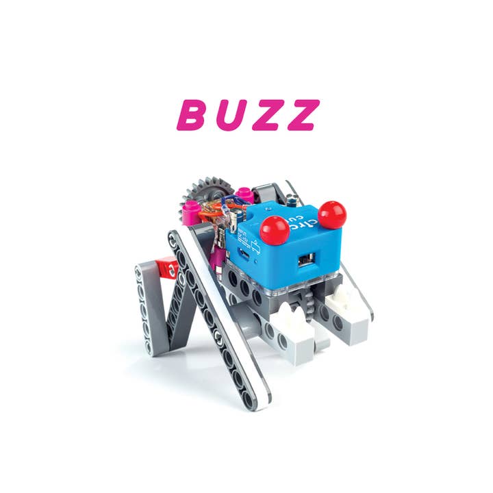 Circuit Cubes – wholesale Byggsats - Barn – Circuit Cubes Mechs Move! Elektroniska byggklossar för rörelse och kraft3