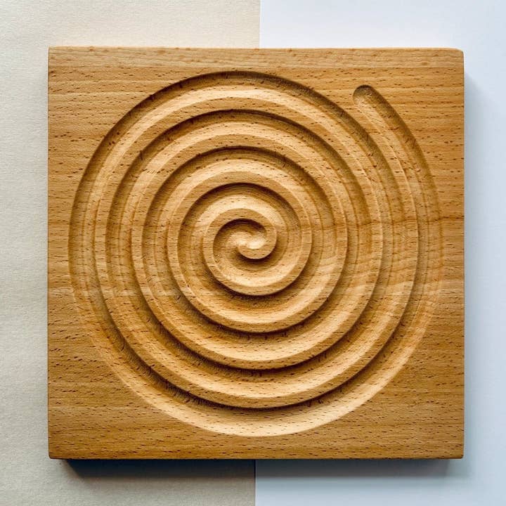 LUMA / hölzernes Labyrinth für Atemübungen für den Großhandel von MyPlanToBe