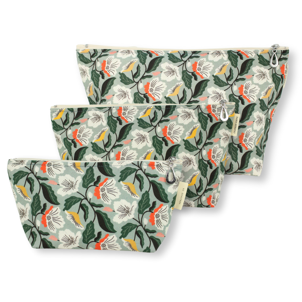 Dana Herbert - Vendita all'ingrosso Borsa per trucchi/cosmetici - Set di Borse per Trucco - S, M, + L (Risparmia $2,00)11