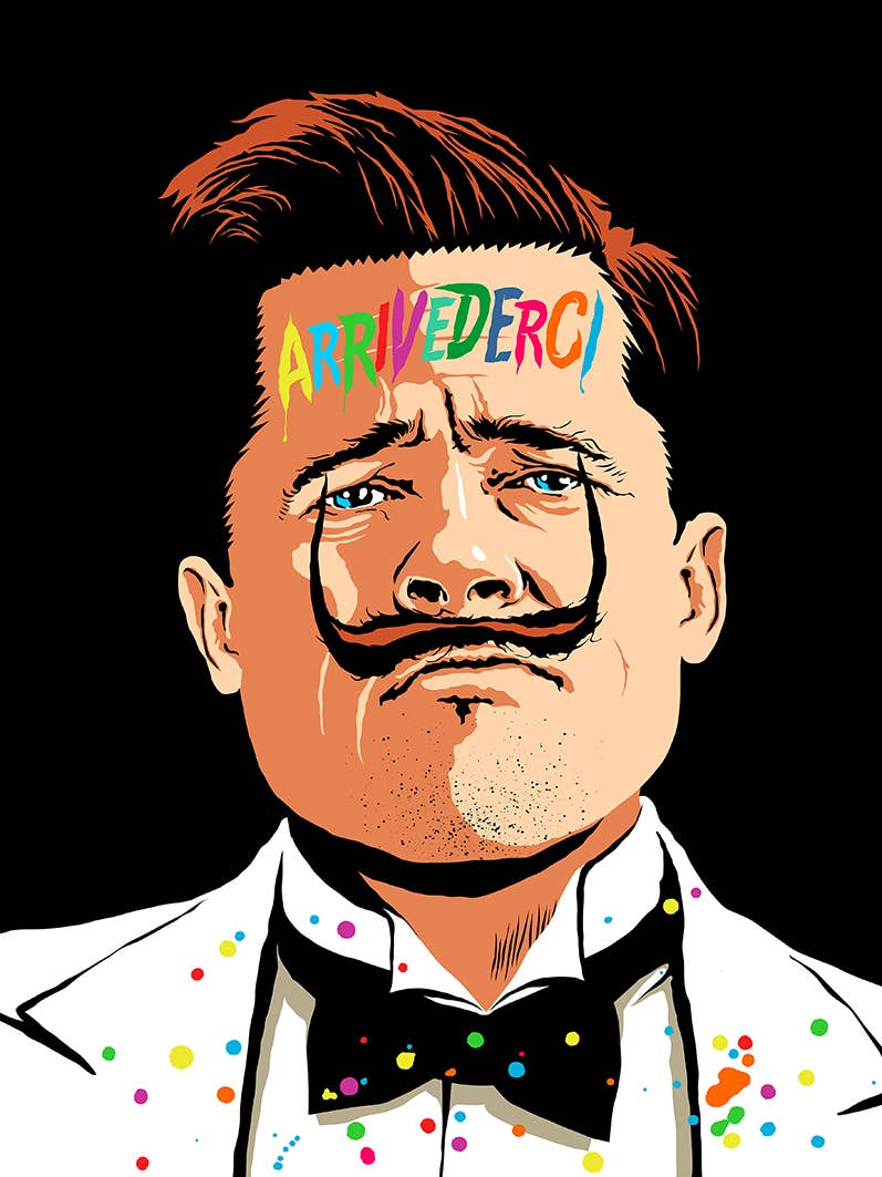 BLUE SHAKER - Wholesale Art Print - Butcher Billy - The Painter