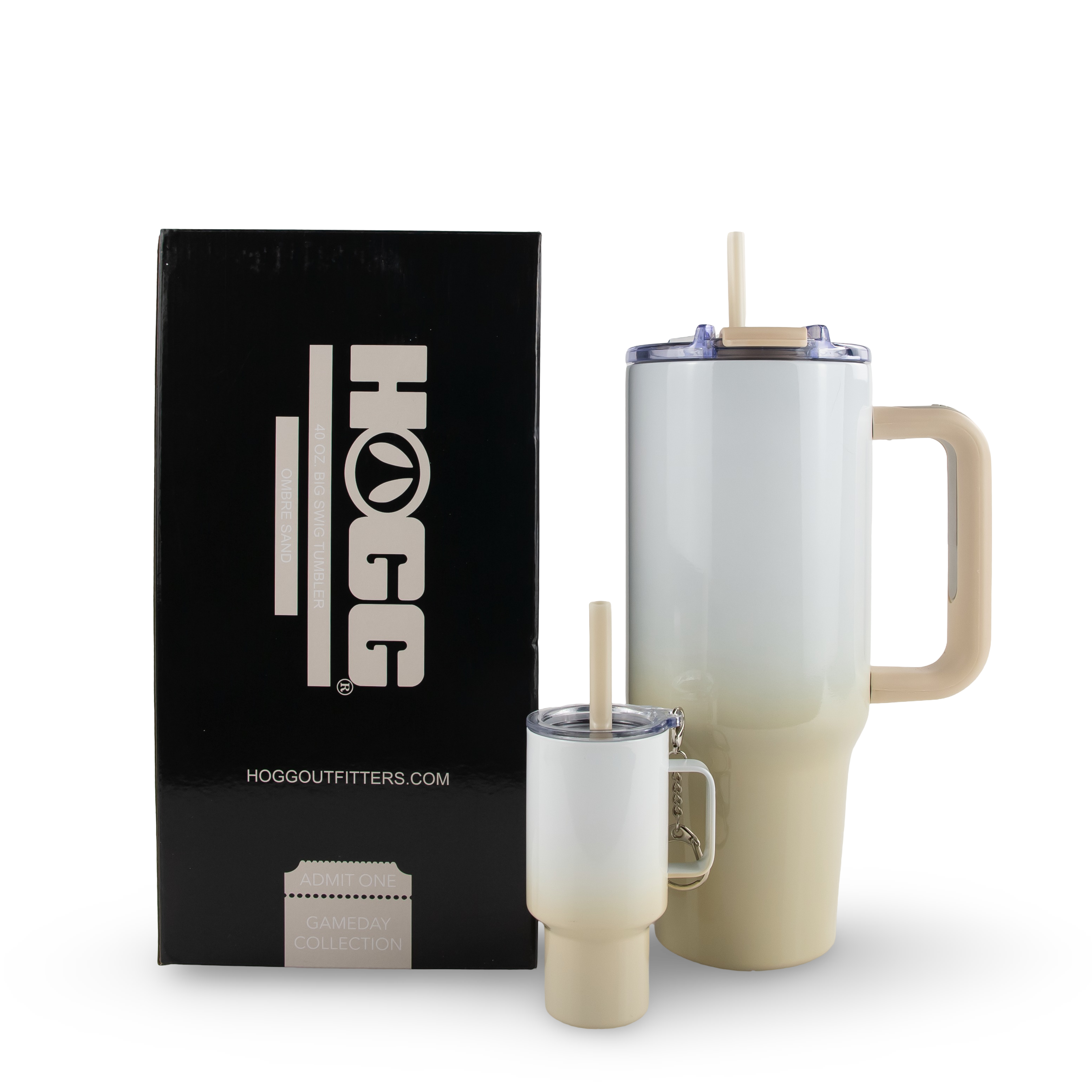Hogg Outfitters - Vendita all'ingrosso Bicchiere/tazza termica - Set Sublimazione 40oz Big Swig Ombre con Mini Tumbler 4oz6