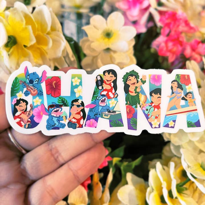 Alicia's Wonderland - Wholesale Sticker - Ohana Sticker | Cute Family and Friends Sticker
