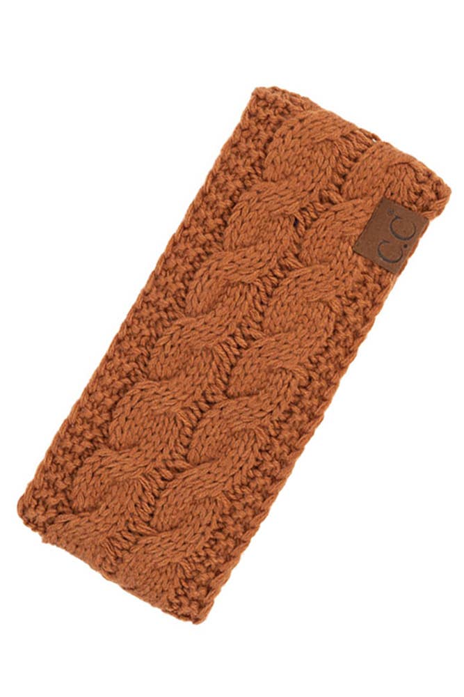 Hana - Wholesale Fashion Headband - Women's - C.C Cable Knit Solid Headband6