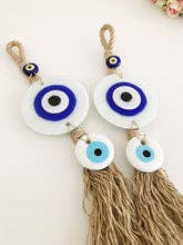 Evileyefavor - Wholesale Decorative Tassel/Wall Drop - Evil Eye Home Decor, White Evil Eye Wall Hanging3