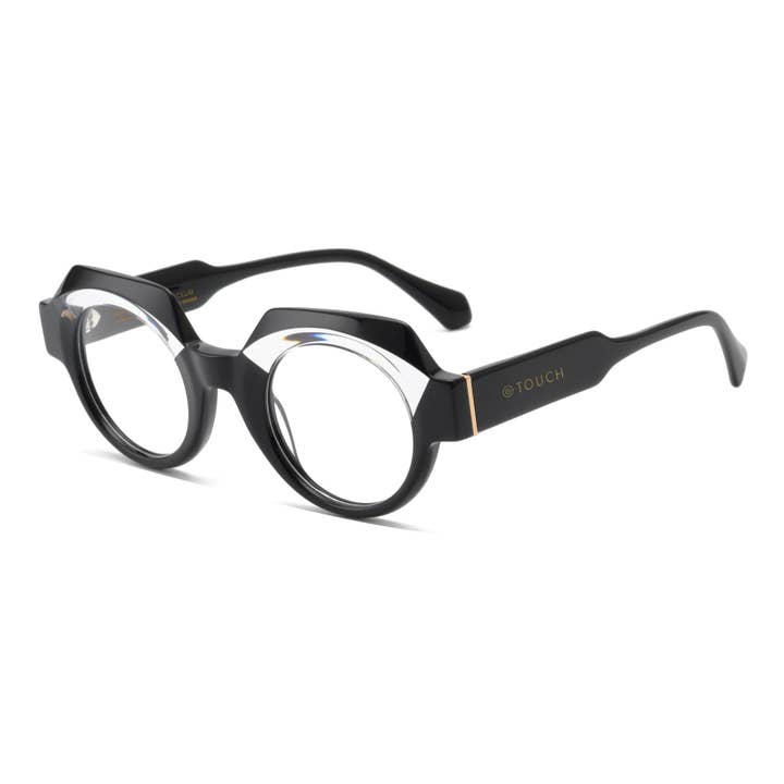 Flama Eyewear - Wholesale Eyeglasses - Women's - LILO. Eyeglass, circular acetate frame.3