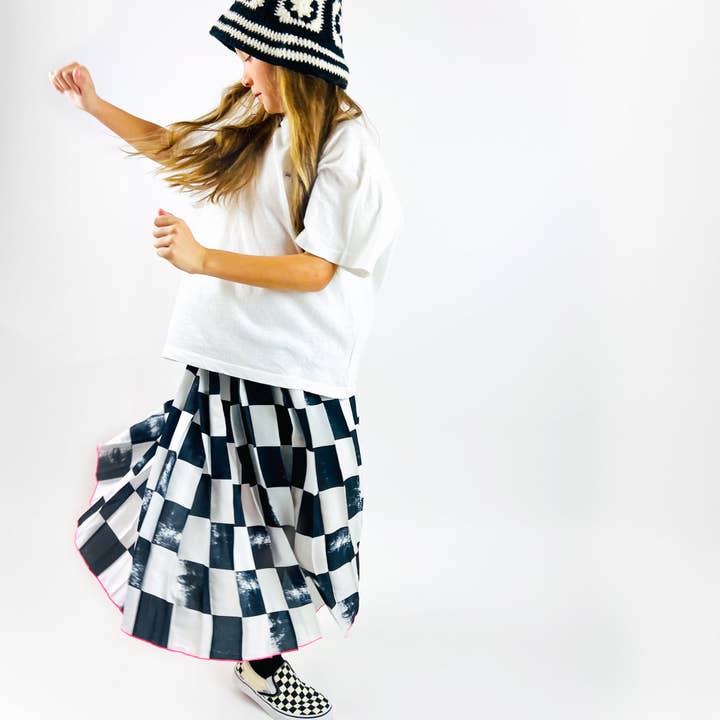 Geplooide rok voor wholesale door ich ni kids