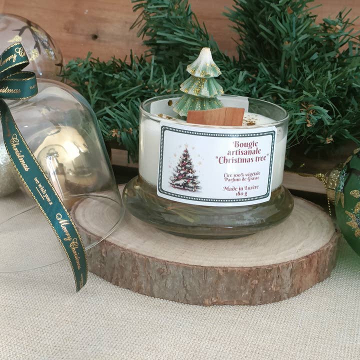 LNDECO - Wholesale Novelty Candle - Christmas glass bell candle6